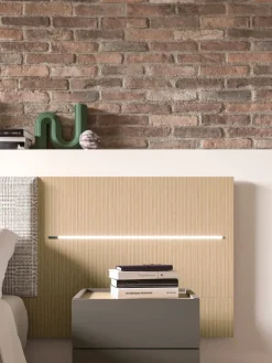 Camera da letto Camera composizione night 02 Orme in laminato in Offerta Outlet