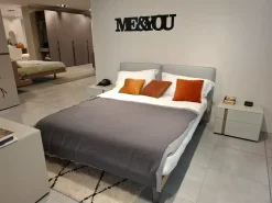 Camera da letto Camera da letto matrimoniale horizonta Sangiacomo in laccato opaco a prezzo ribassato