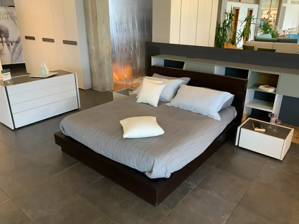 Camera da letto Camera laccata opaca Alf da fre in laminato a prezzo scontato