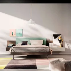 Camera da letto Camera light 08 Collezione esclusiva in laccato opaco a prezzo ribassato