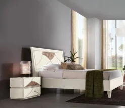 Camera da letto Camera matrimoniale modello vittoria Collezione esclusiva in laminato in Offerta Outlet