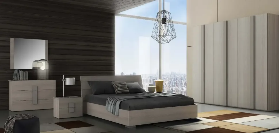 Camera da letto Camera matrimoniale con armadio 6 ante Collezione esclusiva a un prezzo conveniente