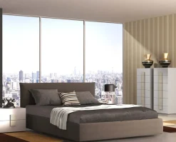 Camera da letto Camera matrimoniale composizione 61b Collezione esclusiva in laminato a prezzo scontato