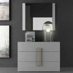 Camera da letto Camera matrimoniale lar. bianco/tortora Collezione esclusiva a prezzo scontato