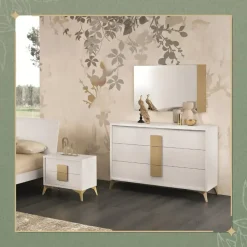 Camera da letto Camera matrimoniale mod.luxury Gierre mobili PREZZI OUTLET