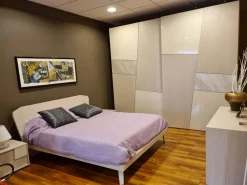 Camera da letto Camera mobilgam acacco con letto quadra Mobilgam PREZZI OUTLET