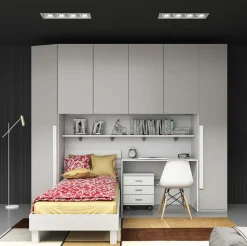 Camera da letto Camera moderna con armadio a ponte Collezione esclusiva a prezzo scontato