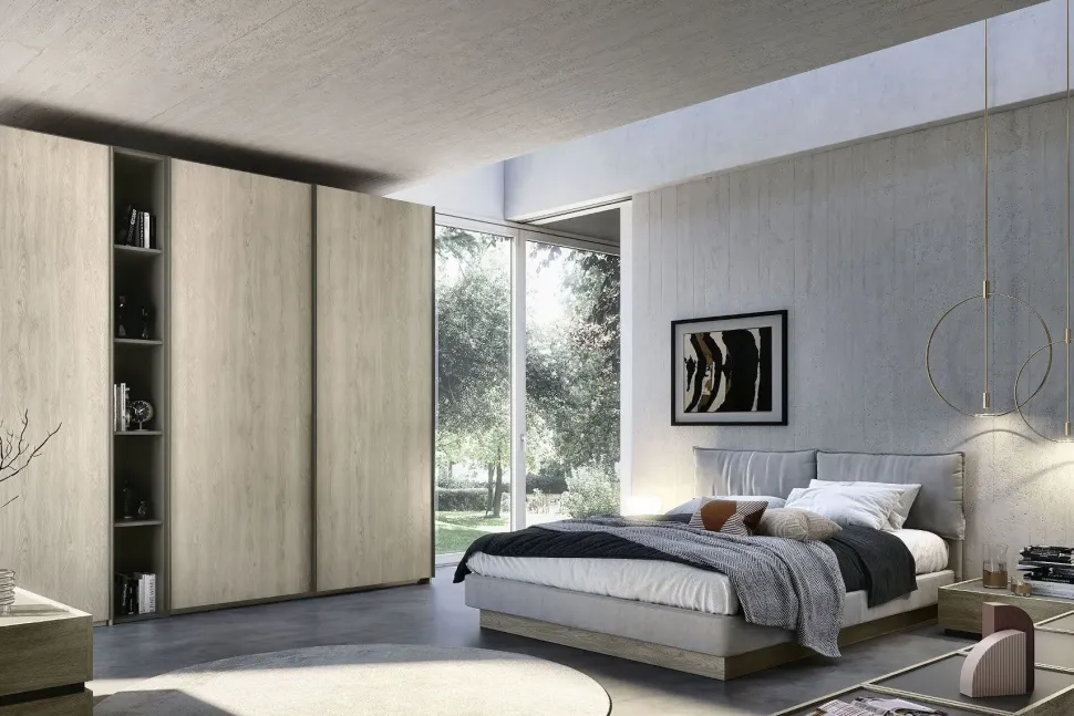 Camera da letto Camera rovere S75 a prezzo ribassato