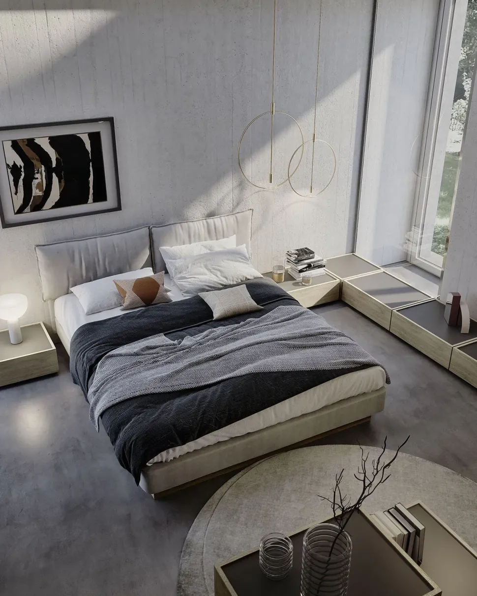 Camera da letto Camera rovere S75 a prezzo ribassato