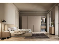 Camera da letto Cm111 Colombini casa in laccato opaco a prezzo scontato