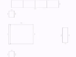 Camera da letto Cm105 Colombini casa PREZZI OUTLET