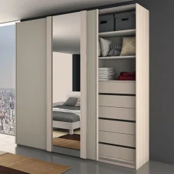 Camera da letto Collezione esclusiva Lions linea top bk47 a prezzo scontato in laminato