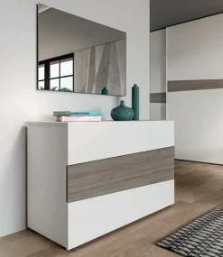 Camera da letto Composizione flo' 302 Santalucia in laminato a prezzo ribassato