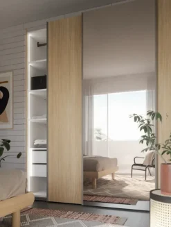 Camera da letto Composizione laura 316 Santalucia in legno in Offerta Outlet