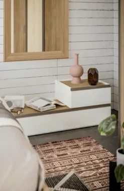 Camera da letto Composizione laura 316 Santalucia in legno in Offerta Outlet