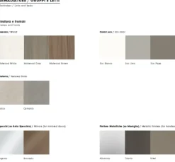 Camera da letto Cupido Santalucia in laminato a prezzo scontato