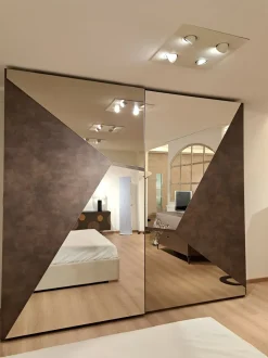 Camera da letto Dedar Collezione esclusiva in laminato in Offerta Outlet