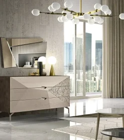 Camera da letto Dedar Collezione esclusiva in laminato in Offerta Outlet