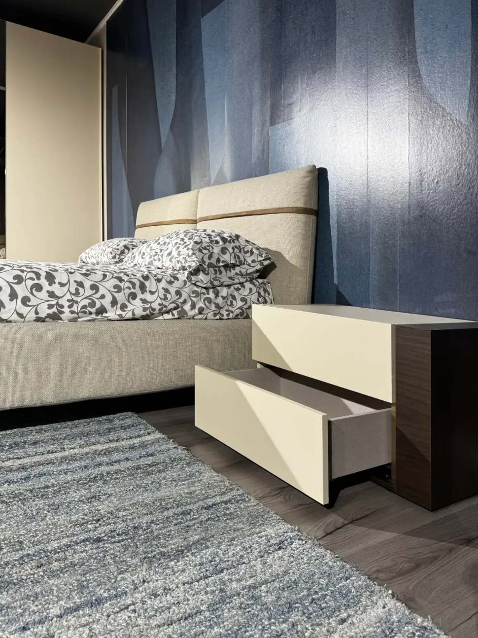 Camera da letto Dolomite Santalucia in laccato opaco in Offerta Outlet