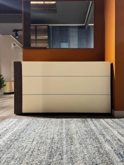 Camera da letto Dolomite Santalucia in laccato opaco in Offerta Outlet