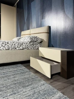 Camera da letto Dolomite Santalucia in laccato opaco in Offerta Outlet