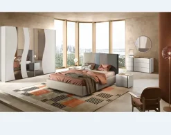 Camera da letto Dreamy Md work in legno in Offerta Outlet