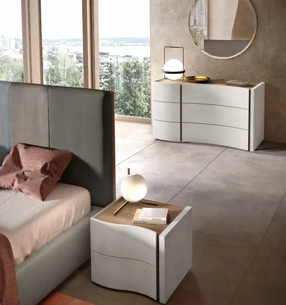 Camera da letto Dreamy Md work in legno in Offerta Outlet