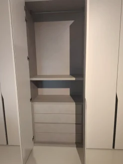 Camera da letto Filo con boiserie Pianca in legno a prezzo scontato