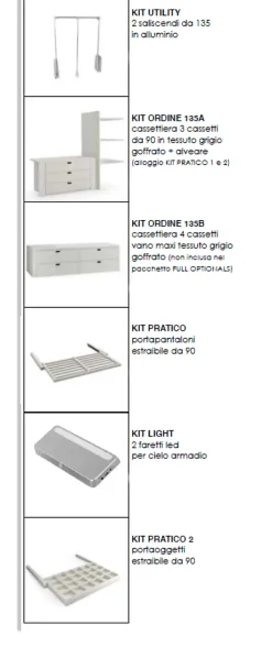 Camera da letto Gdo 520 Artigianale in laminato a prezzo scontato