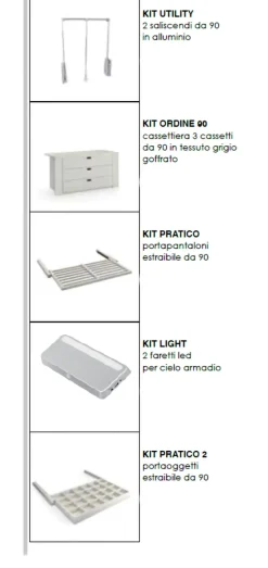 Camera da letto Gdo 629 Artigianale in laminato a prezzo Outlet