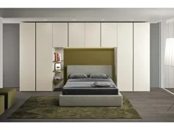 Camera da letto Ghost Clever in laminato, sconto imperdibile!