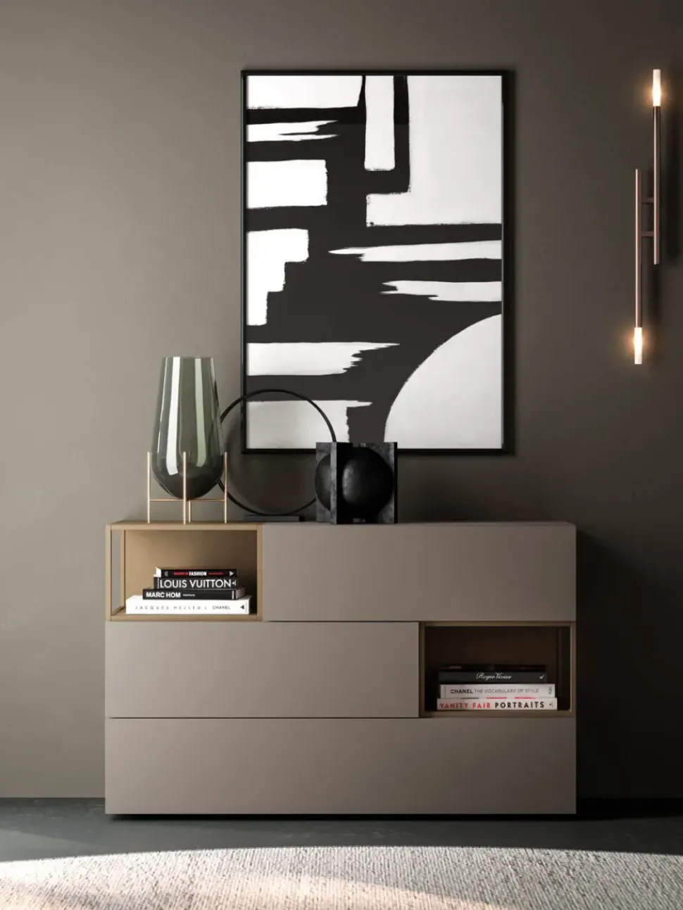 Camera da letto Giako compongo night 05 Orme a prezzo ribassato