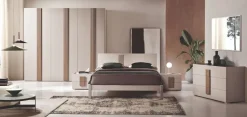 Camera da letto Gierre mobili Teo a prezzo ribassato in laminato