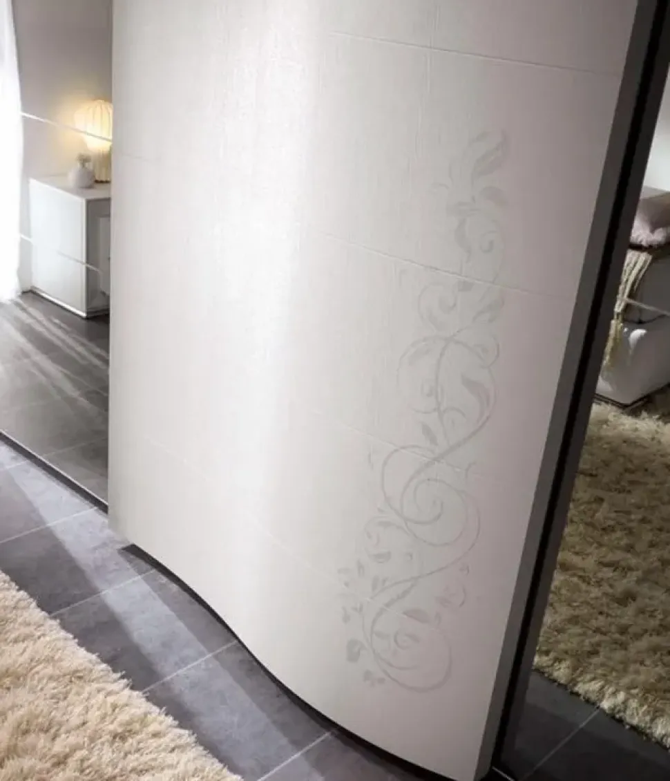 Camera da letto Glamour Spar in laminato a prezzo scontato