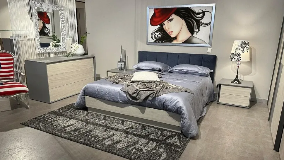 Camera da letto Global La casa moderna in laminato a prezzo scontato