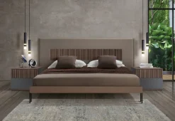 Camera da letto Gruppo letto marica Mobilificio bellutti in legno a prezzo scontato