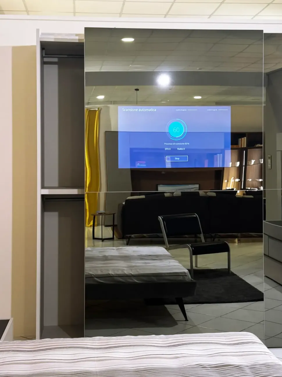 Camera da letto Hashtag Tomasella in laccato opaco a prezzo Outlet