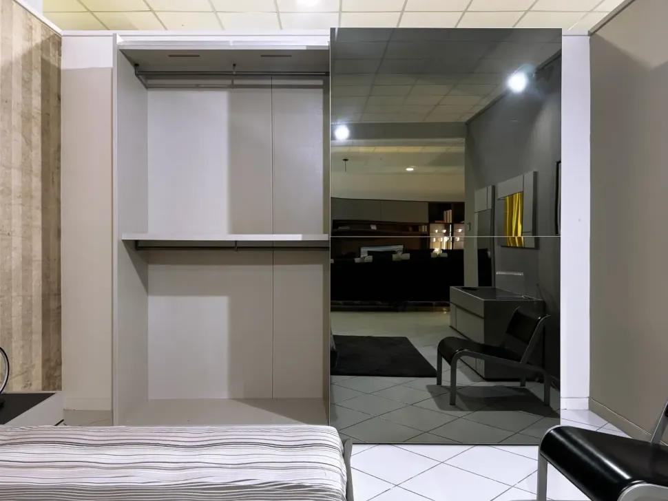 Camera da letto Hashtag Tomasella in laccato opaco a prezzo Outlet