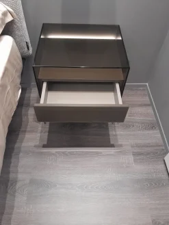 Camera da letto Hom Lago in laccato lucido in Offerta Outlet