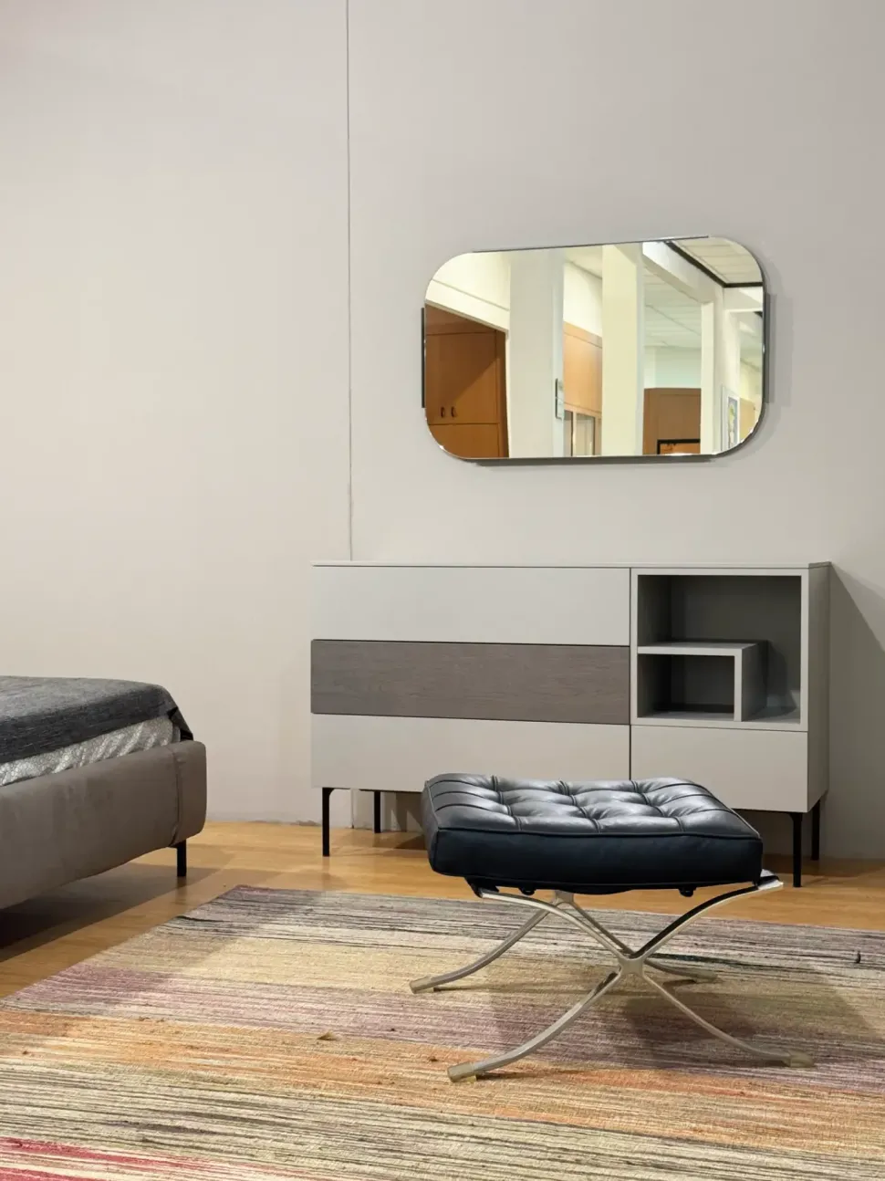 Camera da letto Homy sis 18 Santalucia in laminato in Offerta Outlet