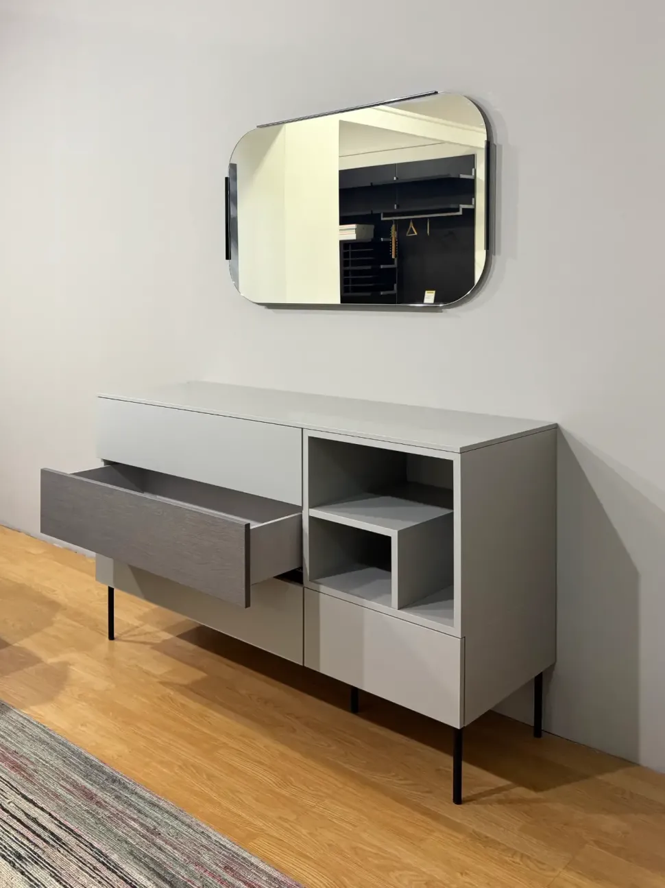 Camera da letto Homy sis 18 Santalucia in laminato in Offerta Outlet