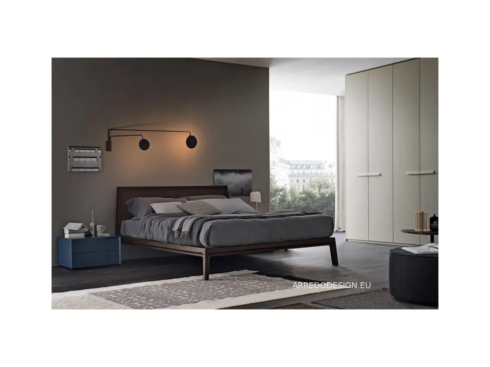 Camera da letto Impronta Giellesse in laccato opaco a prezzo Outlet