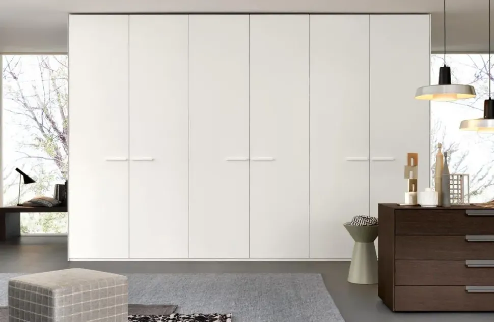 Camera da letto Impronta Giellesse in laccato opaco a prezzo Outlet