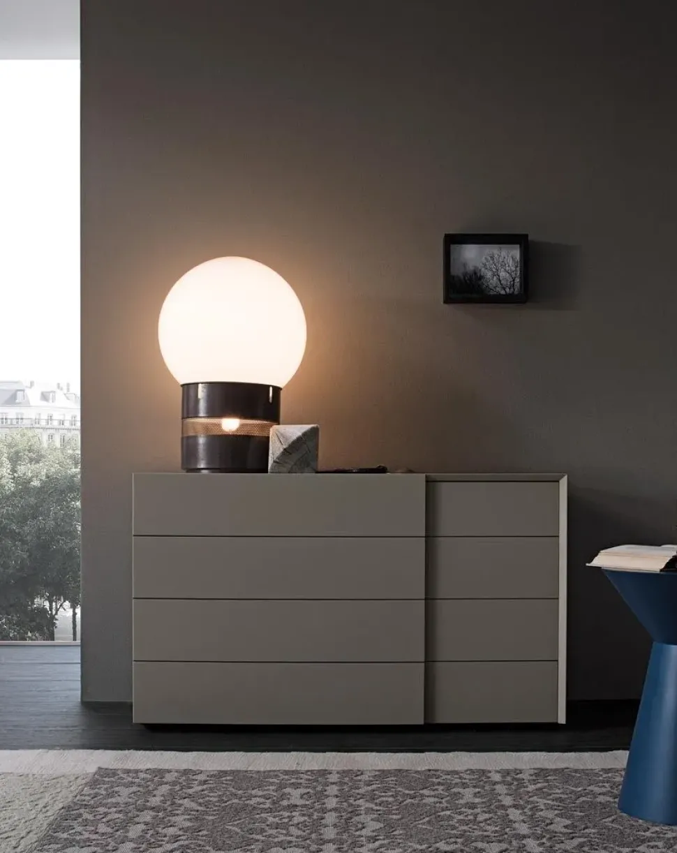 Camera da letto Impronta Giellesse in laccato opaco a prezzo Outlet