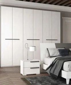 Camera da letto Kloe 06: laminato esclusivo a prezzo scontato.