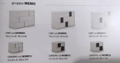 Camera da letto Kloe comp. 04 Artigianale in laminato a prezzo ribassato