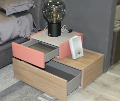 Camera da letto Leila Tomasella in laminato a prezzo scontato