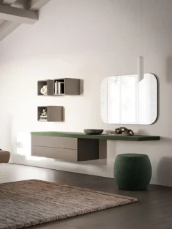 Camera da letto Letto jasmine composizione night 01 Orme a un prezzo conveniente