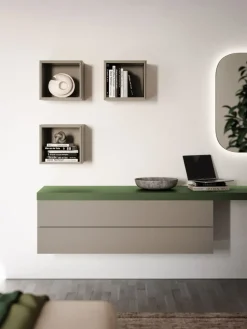 Camera da letto Letto jasmine composizione night 01 Orme a un prezzo conveniente