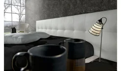 Camera da letto Letto matrimoniale mod.marion in promo sconto del 50% Excò in ecopelle a prezzo scontato